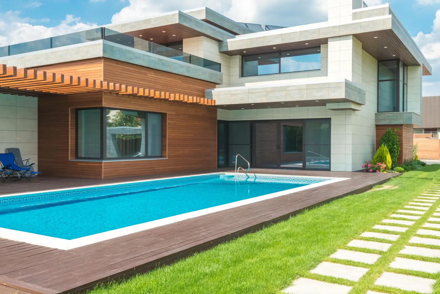 Swimming pool built in Laguna, NSW